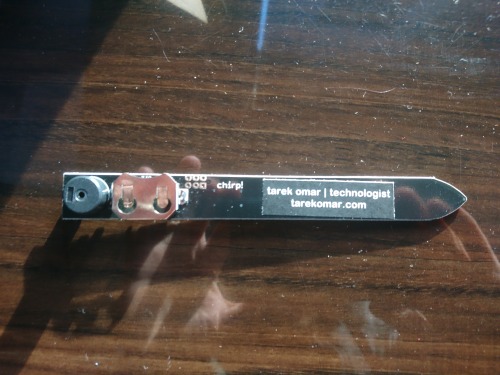 Hackable Business Card